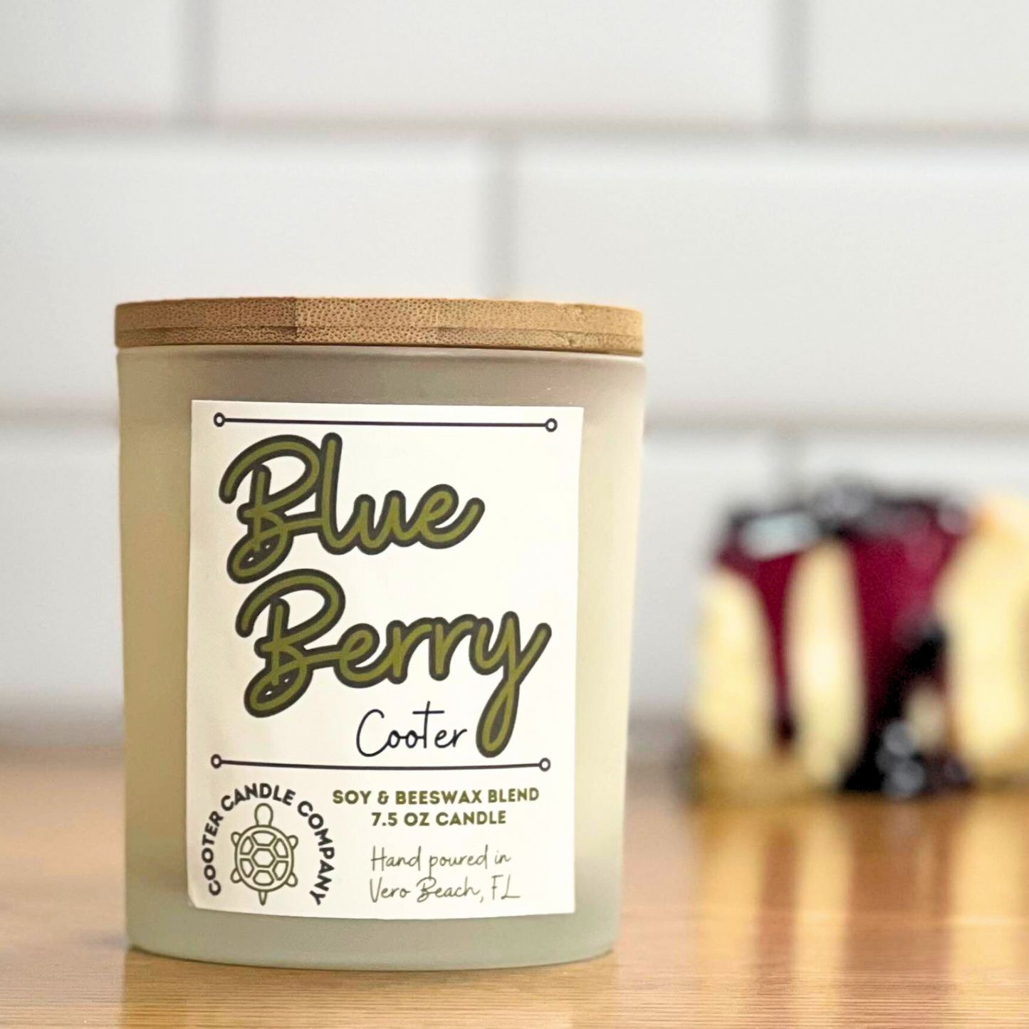 Blue Berry Cooter Candle