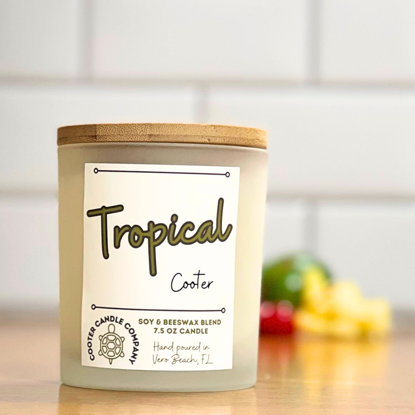 Tropical Cooter Candle